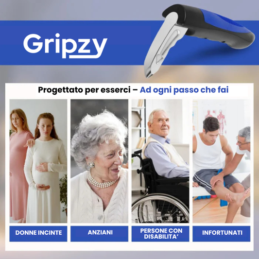 Gripzy™ - Per un viaggio più tranquillo
