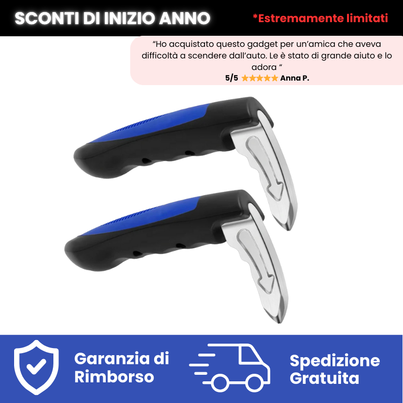 Gripzy™ - Per un viaggio più tranquillo